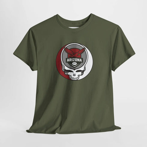 Grateful Dead - Arizona Cardinals Grateful Dead Steal Your Face T-Shirt - NFL - StealieShop